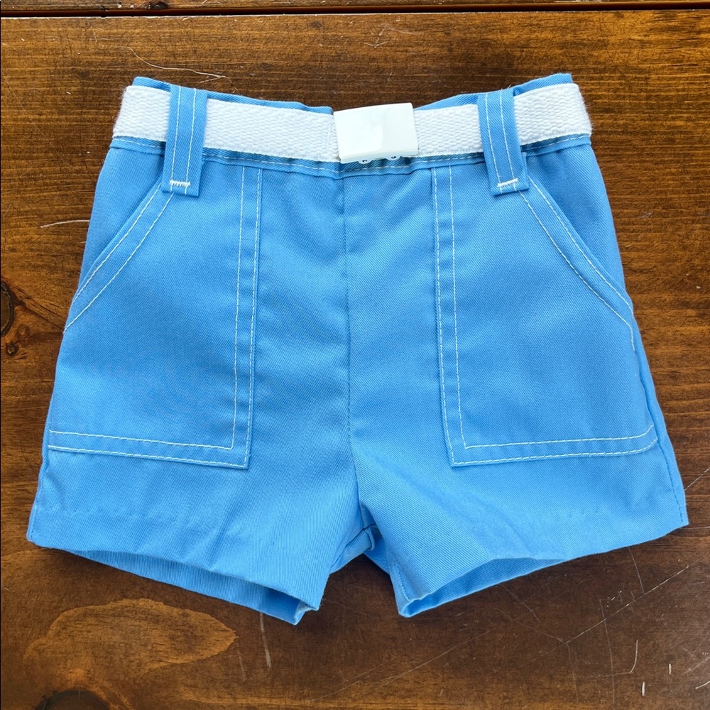 Carters Vintage Baby Boy Shorts Sz 12 mo